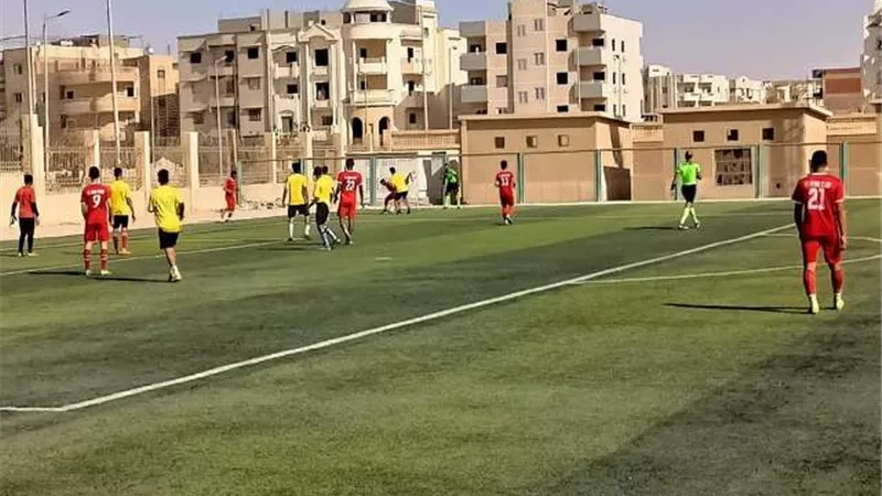 المنيا 2004 يحقق فوزه الثاني ويمطر شباك سمالوط بثمانية أهداف