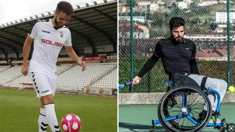 نهاية مؤلمة للاعب إسباني أسفل عجلات القطار