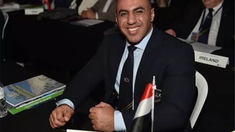 محسن يمثل مصر للمرة الثالثة في تحكيم بطولة عجمان الدوليه للهواه