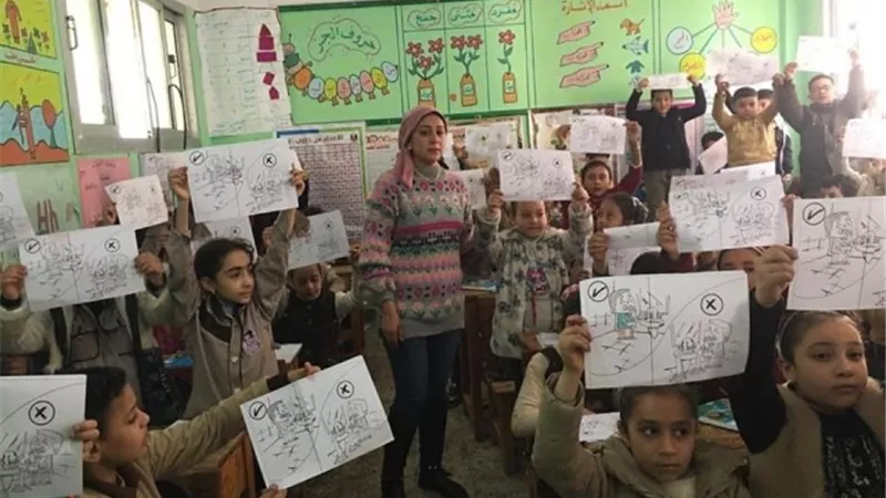 مياه الدقهلية تنظم قافلة مائية بقرية الضهرية بشربين