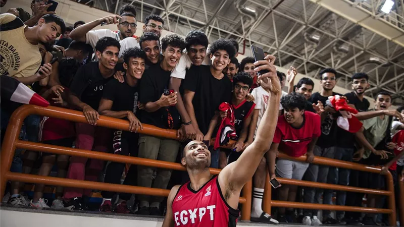قائد منتخب مصر لكرة السلة يحقق رقما قياسيا أمام جنوب السودان