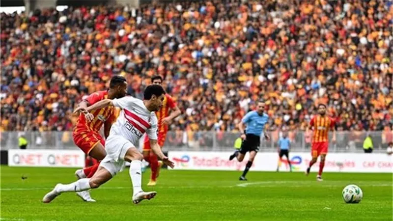 طاقم تحكيم كاميرونى لمباراة الزمالك والترجي