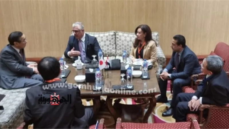 جمال الدين يشارك بمنتدى الأعمال المصري الياباني ويلتقي رئيس JETRO