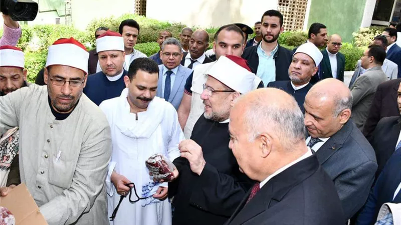 اشرف رشاد يشارك في لقاء وزير الاوقاف بمحافظة قنا