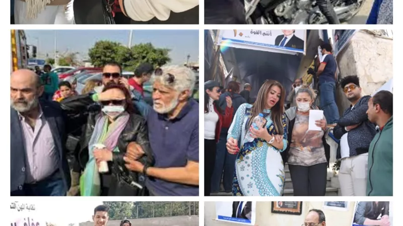 نجوم اختفوا من الساحة الفنية وظهروا فى انتخابات الممثلين