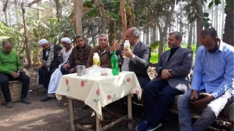 مدرسة حقلية إرشادية لمزارعي قرية الجوسق