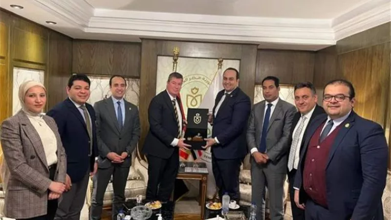 رئيس هيئة الرعاية الصحية يبحث مع السفير البلجيكي تعزيز التعاون