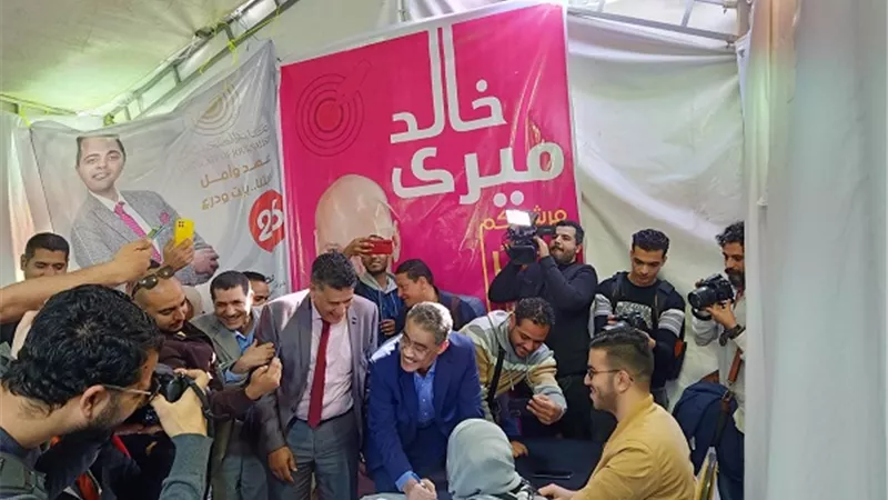 ضياء رشوان يسجل في عمومية الصحفيين