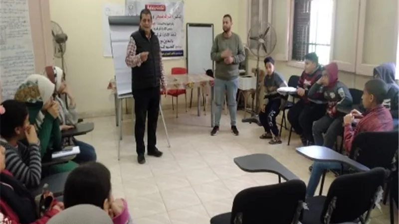 ورش تدريبية لبرنامج التعليم المدني بالشباب والرياضة بالقليوبية