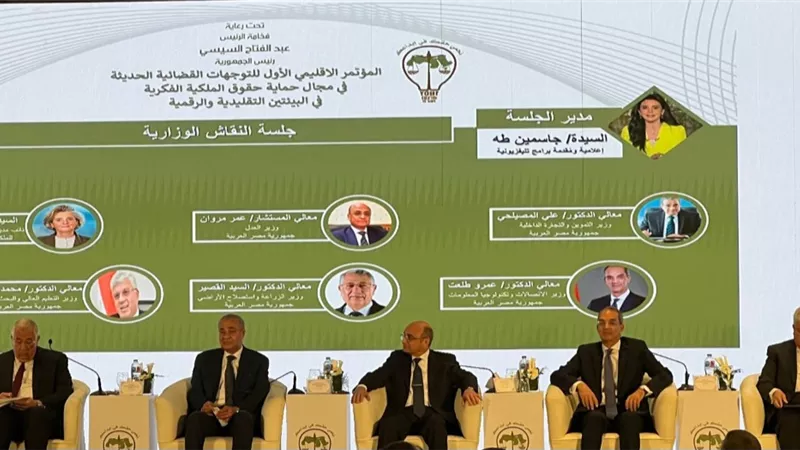 وزير العدل: الرئيس السيسي يولي أهمية لحماية حقوق الملكية الفكرية