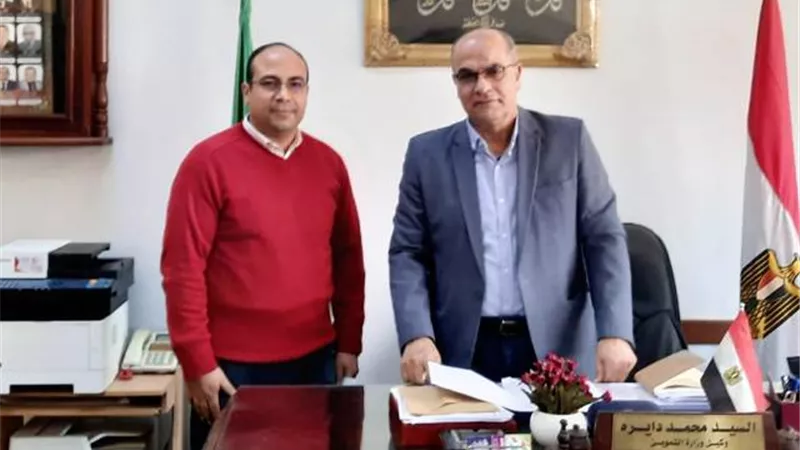 وكيل وزارة التموين بالدقهلية يصدر قرارا بترقية مصطفى عوض