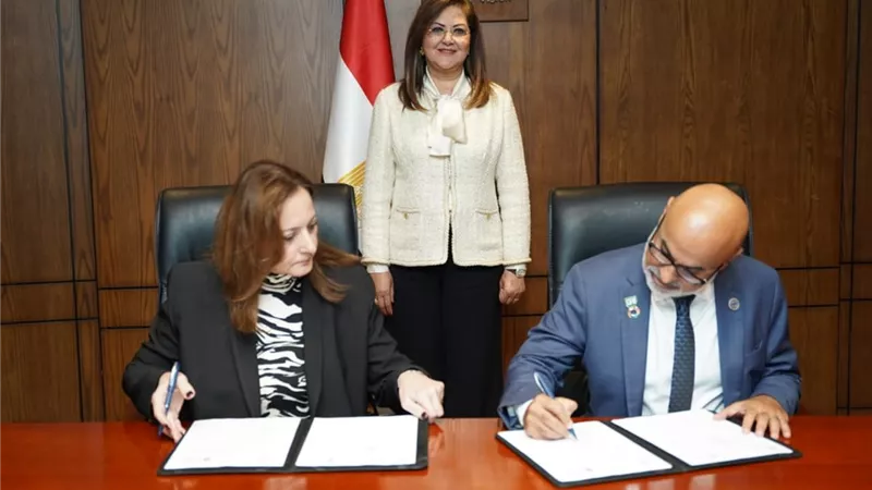 وزيرة التخطيط تشهد مذكرة تفاهم بین القومي للحوكمة وكلية ثندر بيرد