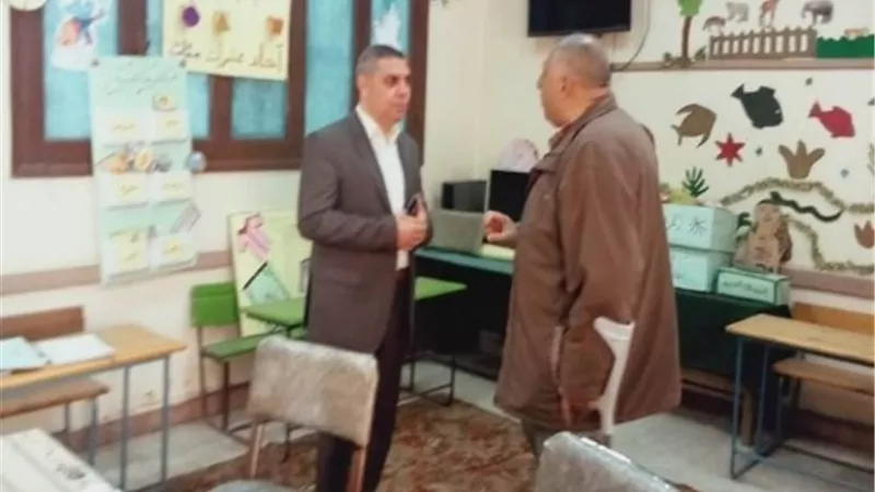 وكيل تعليم القليوبية يوجه بضرورة توعية الطلاب بالتغيرات المناخية