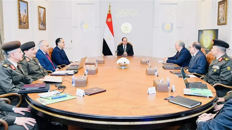 الرئيس السيسي يوجه باستكمال المشروع القومي للإنتاج الزراعي في الدلتا الجديدة