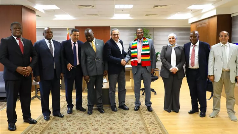 تفاصيل زيارة وزير مالية زيمبابوي في العاصمة الادارية