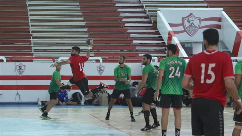 فريق شباب يد الأهلى يفوز بلقب دورى المرتبط