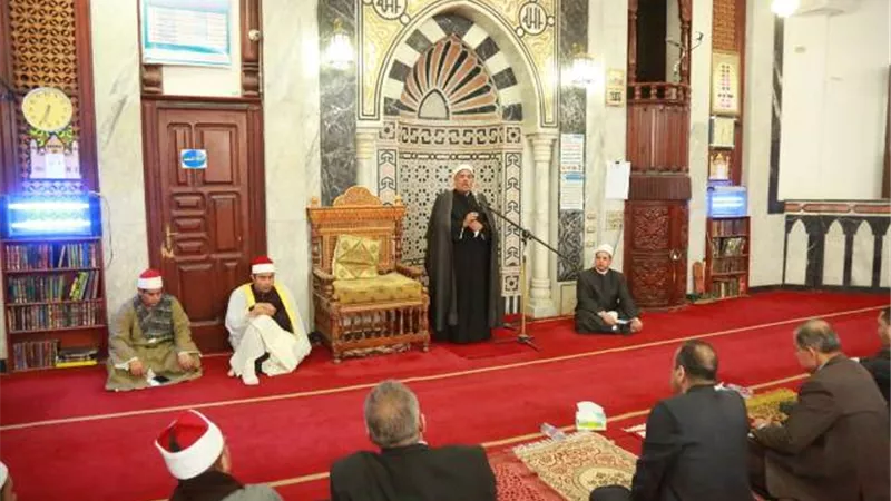 محافظ كفر الشيخ يشهد الاحتفال بليلة النصف من شعبان