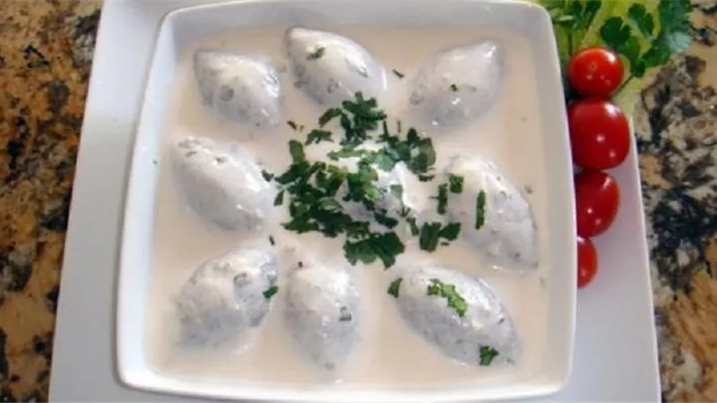طريقة عمل كبة بلبن