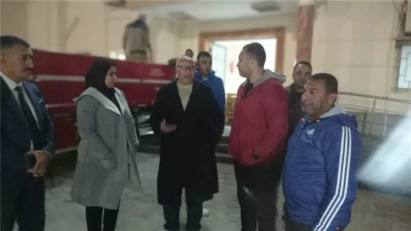 رئيس مدينة 15 مايو يتفقد المراكز الطبية بالامتداد والإسكان الاجت