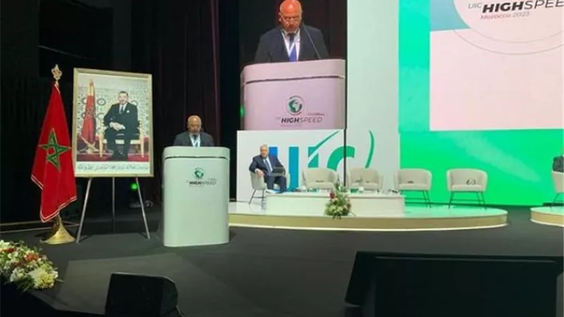 نص كلمة وزير النقل خلال المؤتمر العالمي للسرعة الفائقة السككية