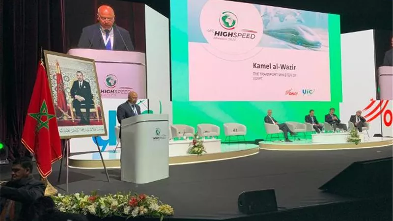 الوزير في الجلسة الافتتاحية للمؤتمر العالمي للسرعة الفائقة