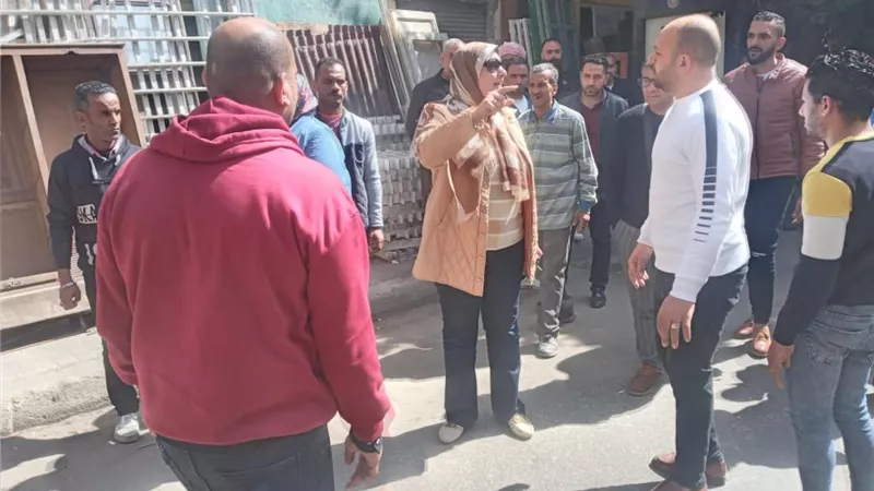 ازالة الاشغالات والتعديات والمراجيح بميدان باب سدره بالاسكندريه