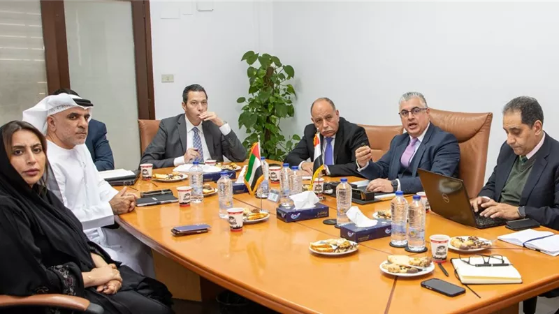 جمال الدين يلتقي رئيس القطاع الدولي لموانئ أبو ظبي لبحث التعاون