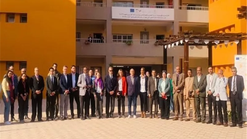 محافظ القليوبية يفتتح مدرسة مجمع الخصوص المشتركة الابتدائية