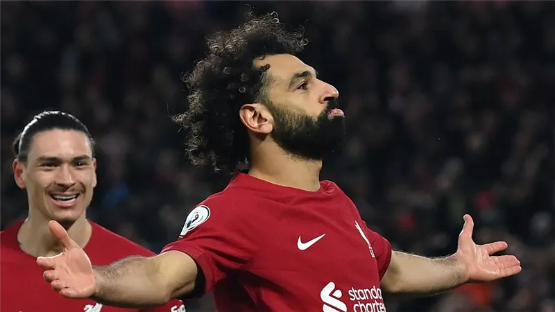 محمد صلاح على رأس التشكيل المثالي للجولة 26 من الدوري الإنجليزي