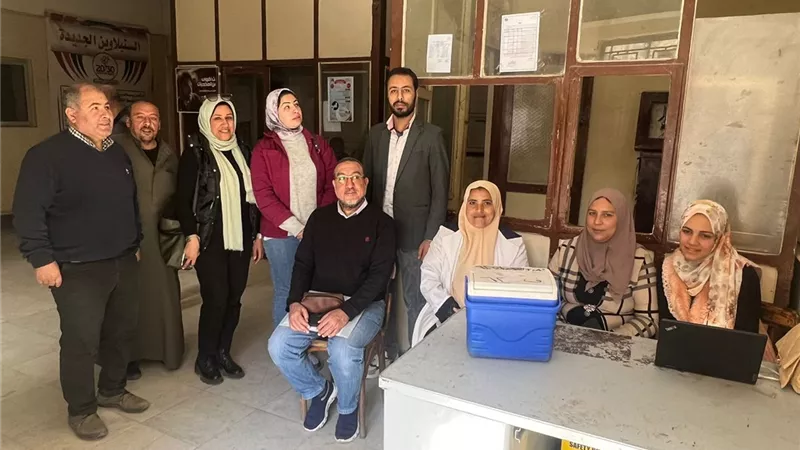 تطعيم 100 ألف مواطن ضد كورونا بحملة 