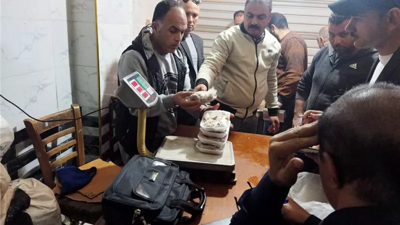 احالة 48 محضرمخالفات تموينية بالدقهلية للنيابة