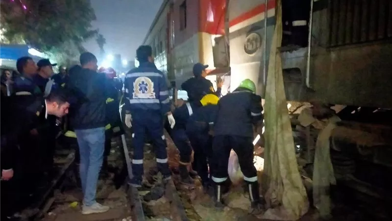 قطار قليوب.. ارتفاع أعداد الضحايا والمصابين في الحادث