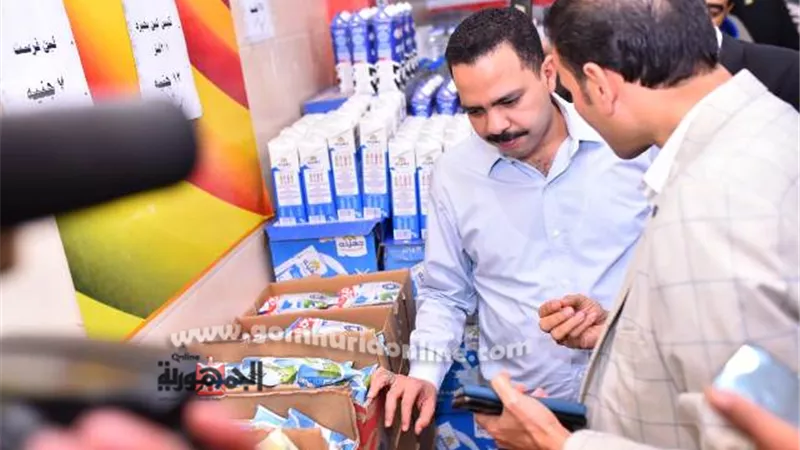 يفتتح معارض للسلع الغذائية بأسعارمخفضة للمواطنين بمركز نجع حماد