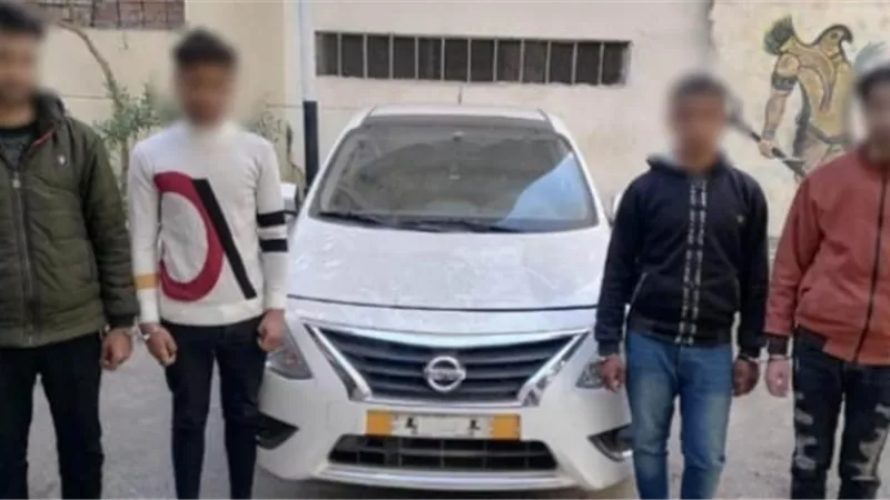 ضبط 4 أشخاص سرقوا التاكسى بالإكراه من سائقه بالدقهلية