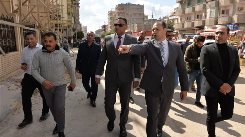 محافظ الدقهلية تفقد أعمال تطوير محكمة شمال المنصورة الابتدائيه