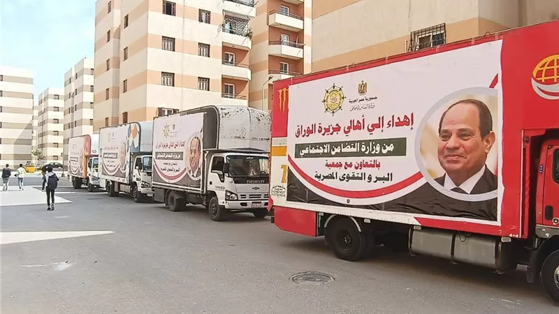 الإسكان: تأثيث شقق بديلة بحدائق أكتوبر لسكان جزيرة الوراق مجانا