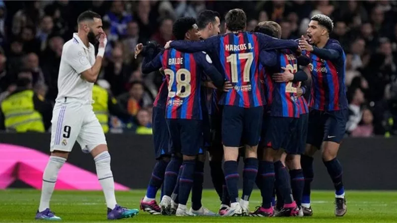 موعد مباراة الريال وبرشلونة في إياب نصف نهائي الكأس بعد تعديله