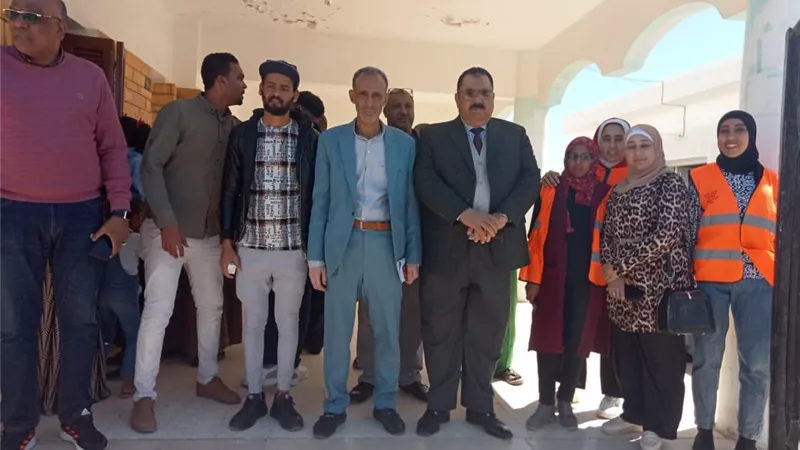 جامعة جنوب الوادي تنظم قافلة طبية لقرية أم الحويطات بسفاجا