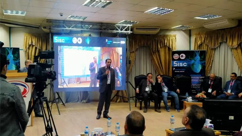 فاعليات مؤتمر الاورام بمشاركة التأمين الصحى وجامعة بنى سويف