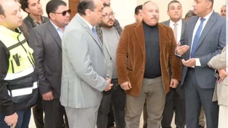 محافظ الدقهلية يتفقد مجمع الخدمات الحكومية الجديد بمدينة أجا