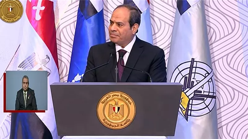 الرئيس السيسي : واجهنا عدوا غير تقليدى .. وحافظوا على بلادكم من الخراب