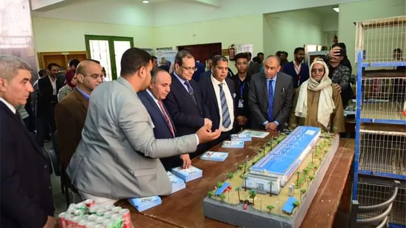 جامعة سوهاج تنظم ملتقي التوظيف العاشر بكلية الزراعة