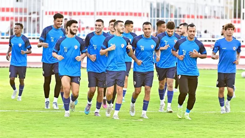 تألق رباعي الزمالك فى التدريبات قبل مواجغة إنبي