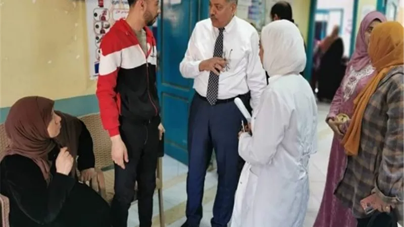 وكيل الصحةبالقليوبية يؤكد على توافرجميع الأدويةوالمستلزمات الطبية