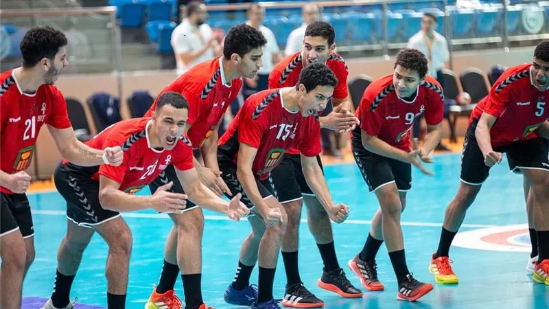 منتخب مصر يهزم سويسرا وديًا استعداداً لبطولة العالم لناشئ اليد