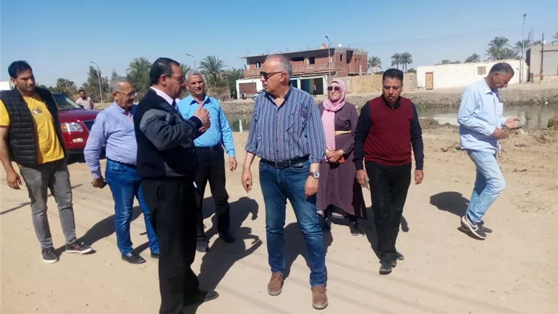 وزير الري يتفقد مناسيب محطة مياه الشرب بالسويس وأعمال تطهير ترعة