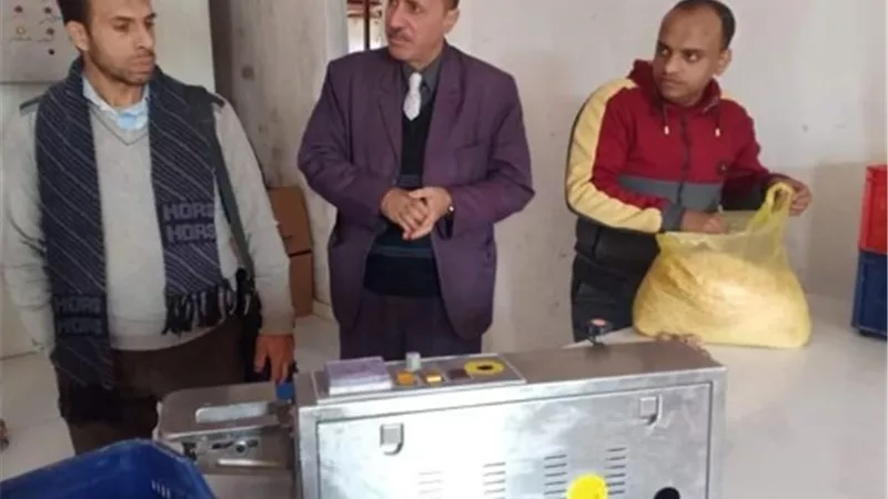 صحة القليوبية تضبط ١٠٠٠ ك موزاريلا مجهولة الهوية بمصنع بالقناطر