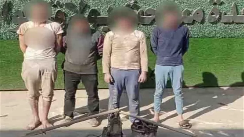 القبض على 6 أشخاص ينقبون عن الأثار ببولاق أبوالعلا والبساتين