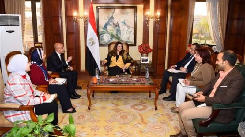 وزيرة الهجرة تستقبل مستثمرا مصريا بارزا بالولايات المتحدة الأمريكية