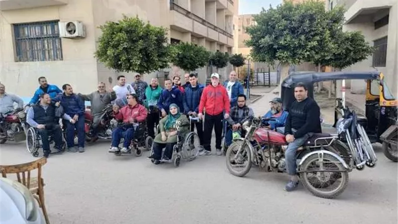 تدريب ذوي القدرات والهمم بشباب فاقوس وناصر بالزقازيق